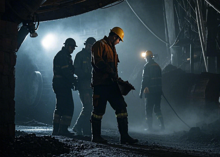 What portable gas alarms are needed in mines